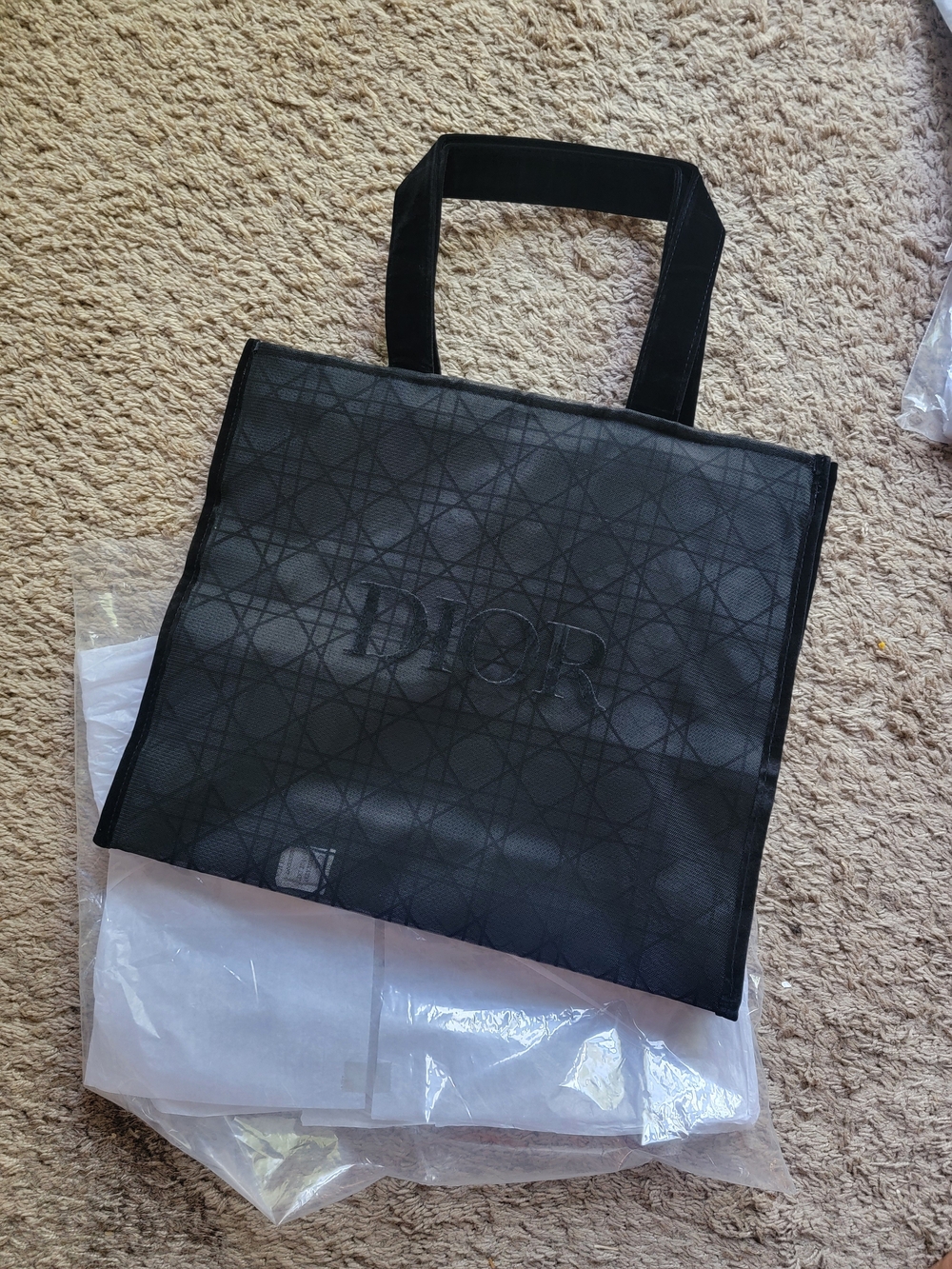 Dior Black Beauty Vip GWP Mesh Tote Bag (NEW)